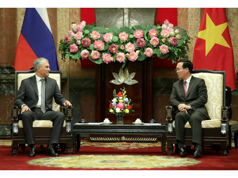 Chủ tịch Duma Quốc gia Nga V.V.Volodin thăm chính thức Việt Nam