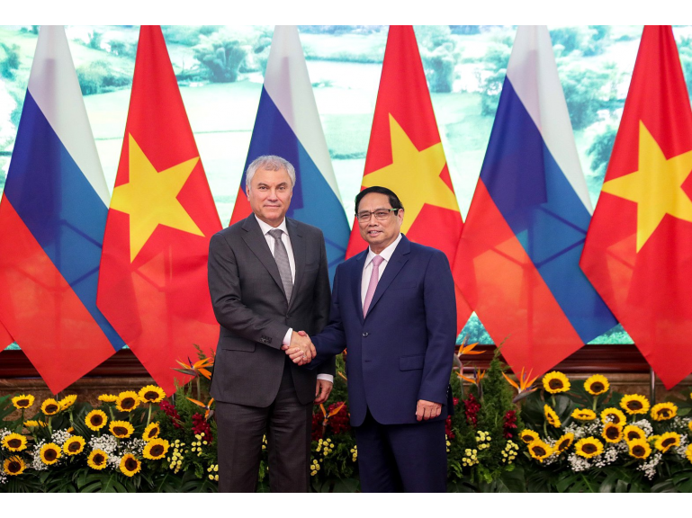 Chủ tịch Duma Quốc gia Nga V.V.Volodin thăm chính thức Việt Nam