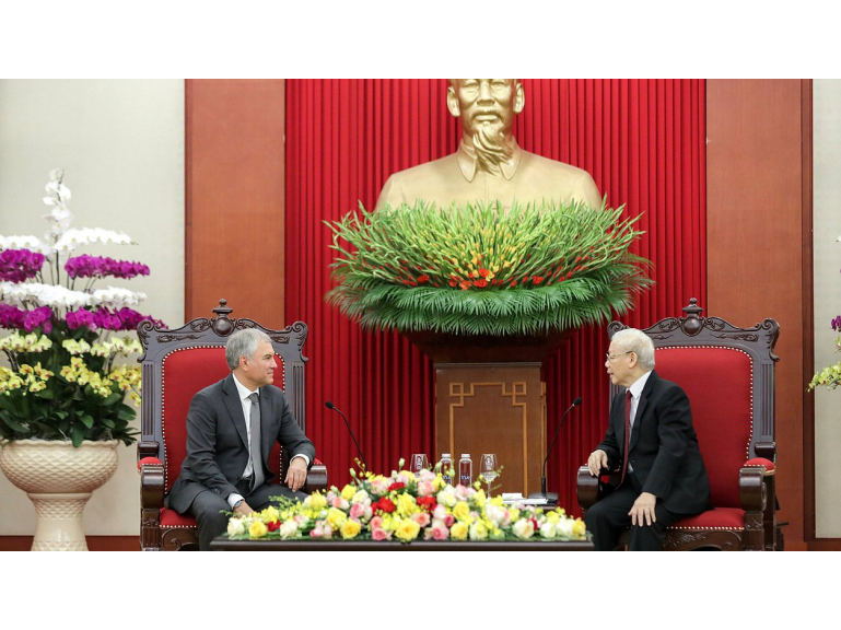 Chủ tịch Duma Quốc gia Nga V.V.Volodin thăm chính thức Việt Nam